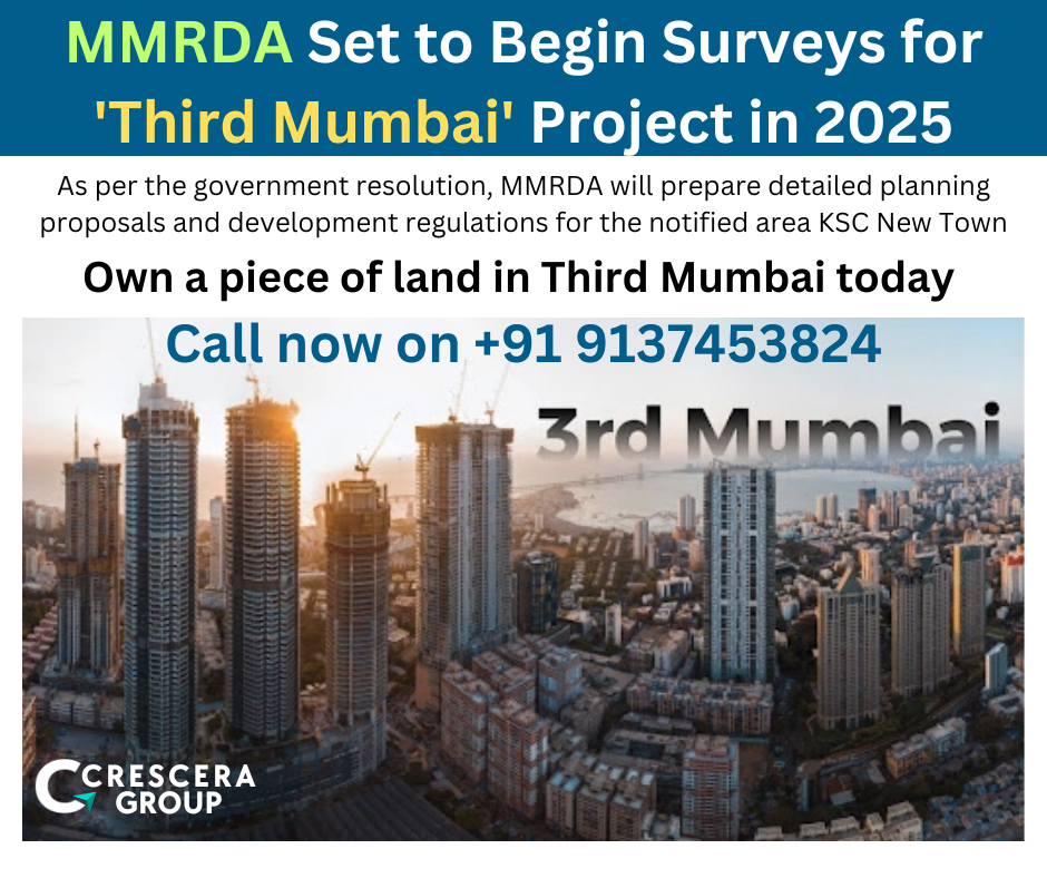 mmrda survey Third Mumbai Mumbai 3.0